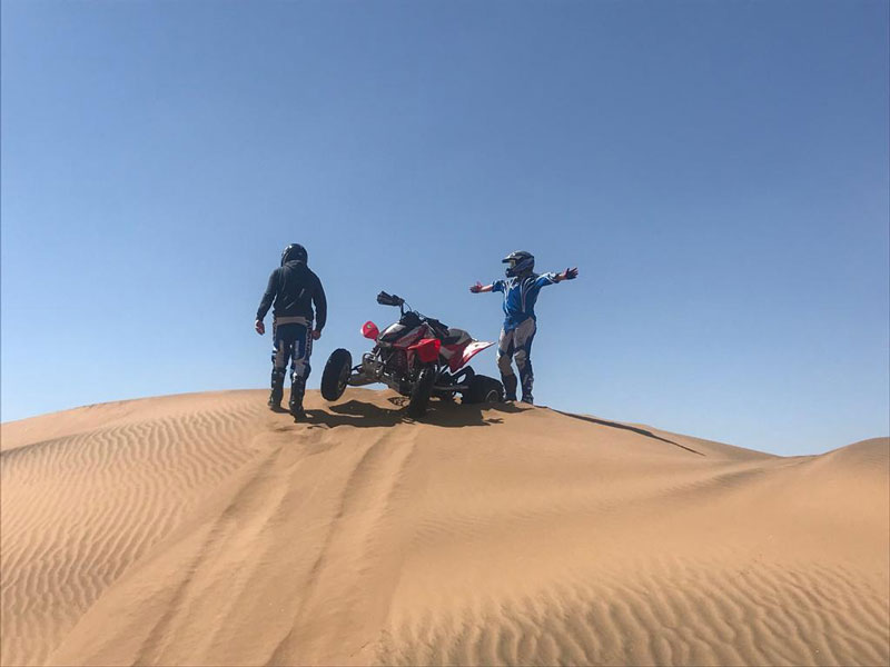quad bike namibia dunes